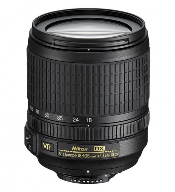 Nikon 18-105mm f/3.5-5.6G ED VR AF-S DX Nikkor Autofocus Lens