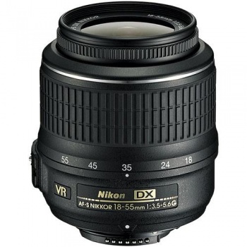 Nikon 18-55mm f/3.5-5.6G VR AF-S DX Nikkor Lens