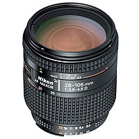 Nikon 28-105mm f/3.5-4.5D Autofocus Nikkor Lens