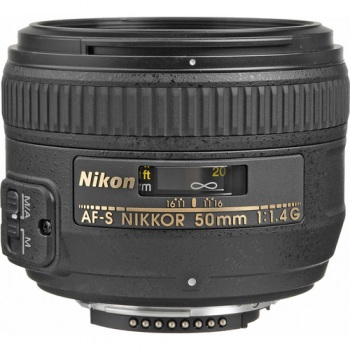 Nikon AF-S Nikkor 50mm f/1.4G Autofocus Lens