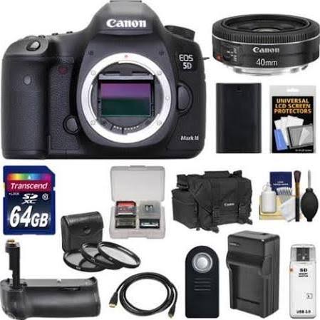 Canon EOS 5D Mark III Digital SLR Camera Body with 40mm f/2.8 STM kit 5