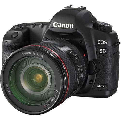 Canon EOS 5D Mark II, 21.1 MegaPixel Digital Camera w/ Canon 24-105 IS L Lens