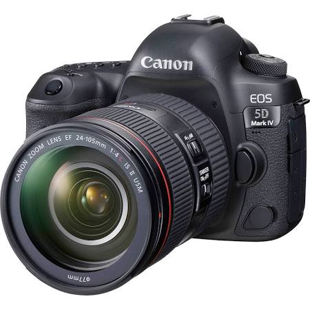 Canon EOS 5D Mark IV Digital SLR Camera - Canon EF 24-105mm f/4L IS USM Lens