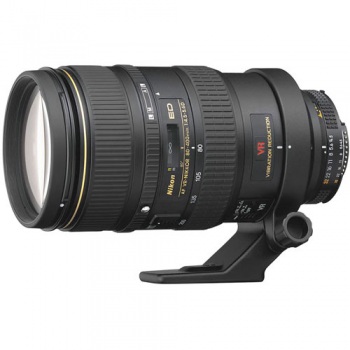 Nikon Zoom Telephoto AF VR Zoom Nikkor 80-400mm f/4.5-5.6D ED Autofocus Lens (Vibration Reduction)