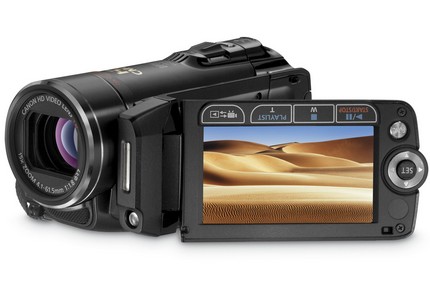  Canon    Vixia HF-S20, Dual Flash Memory Camcorder