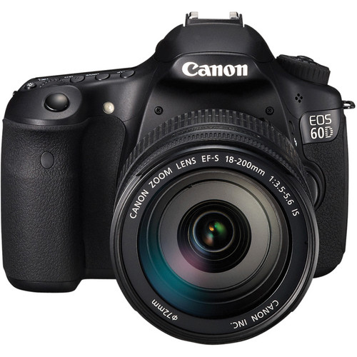  Canon EOS 60D DSLR Camera with 18-200mm Lens 