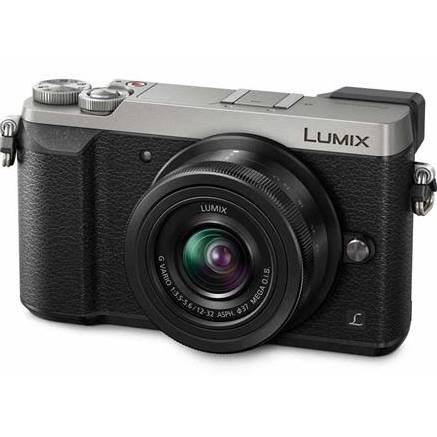 Panasonic Lumix GX85 16 MP Mirrorless Digital Camera - Silver - 12-32mm Lens