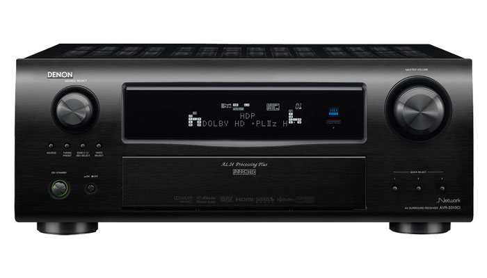 Denon AVR-3310CI, 7.1-Channel Multi-Zone Home Theater Receiver w/ Networking Capability & 1080p HDMI Connectivity 