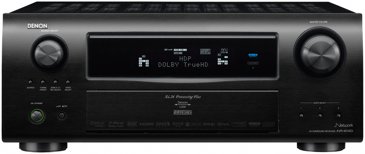 Denon AVR-4310CI, 7.1-Channel Multi-Zone Home Theater Receiver w/ Networking Capability & 1080p HDMI Connectivity 