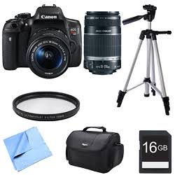 Canon EOS Rebel T6i/750D DSLR Camera kit 4