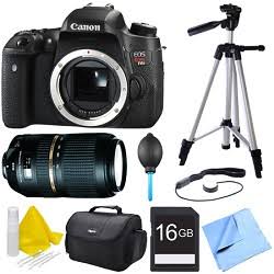 Canon Eos Rebel T6S Digital SLR Camera Body with 70-300mm Lens 16 GB Bundle kit 2