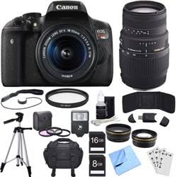 Canon EOS Rebel T6i/750D DSLR Camera kit 4