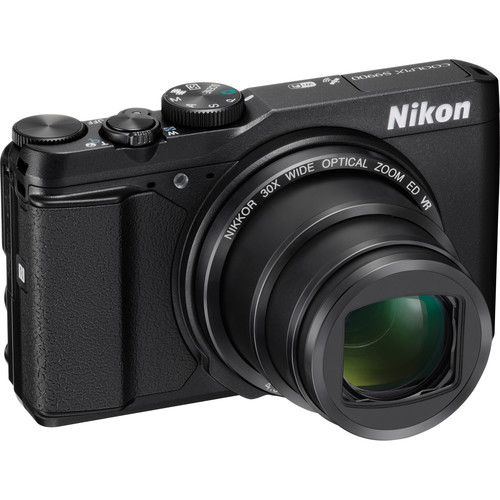  Nikon COOLPIX S9900 Digital Camera (Black) 