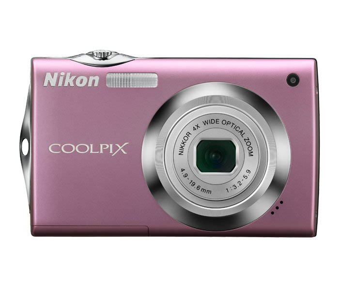 Nikon Coolpix S4000 12.mp Digital Camera (Pink) 