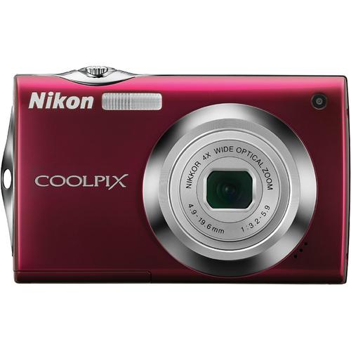 Nikon Coolpix S4000 12.mp Digital Camera (Red) 