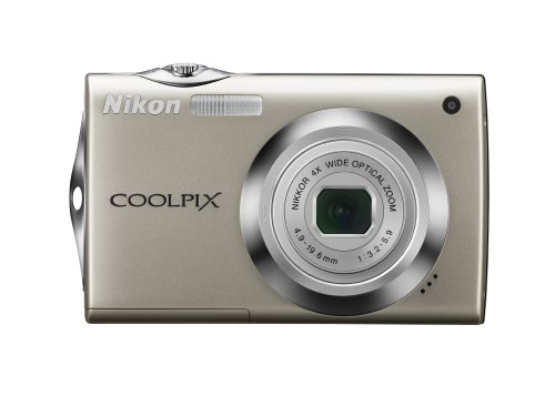 Nikon Coolpix S4000 12.mp Digital Camera (Silver) 