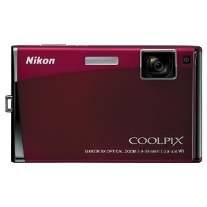  Nikon Coolpix S60 Digital Camera - (Red) 