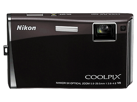 Nikon Coolpix S60 Digital Camera (Black)