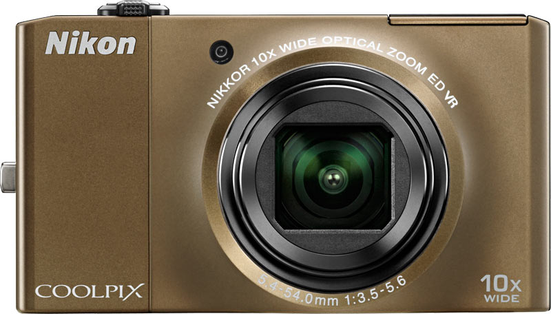 Nikon Coolpix S8000 14.2mp Digital Camera (Bronze) 