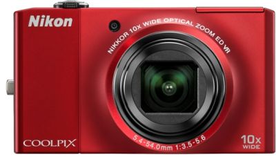 Nikon Coolpix S8000 14.2mp Digital Camera (Red) 