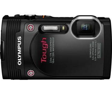 Olympus Stylus Tough TG-850 16.0 MP Compact Digital Camera - Black