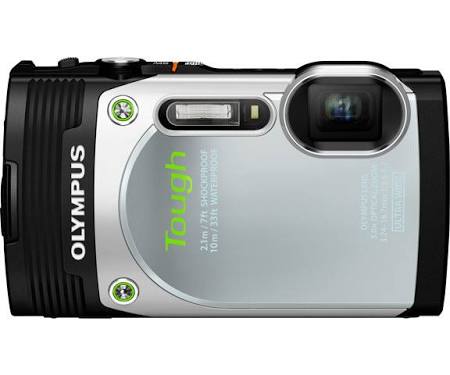 Olympus Stylus Tough TG-850 16.0 MP Compact Digital Camera - Silver