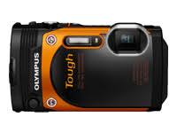 Olympus Stylus Tough TG-860 16.0 MP Compact Digital Camera - 1080p - Orange