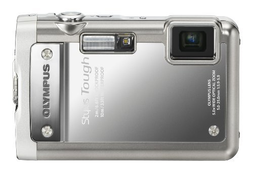  Olympus Stylus Tough-8010 14MP Digital Camera - Silver