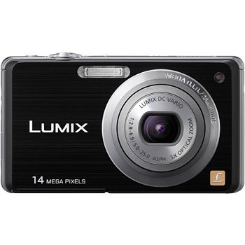 Panasonic Lumix DMC-FH3, 14.1 Megapixel, 5x Optical/4x Digital Zoom, Digital Camera (Black)