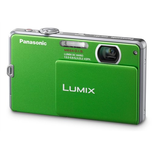 Panasonic Lumix DMC-FP1 12.1 MP Digital Camera - (Green)