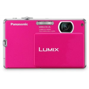 Panasonic Lumix DMC-FP1 12.1 MP Digital Camera - (Pink)