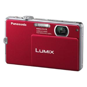 Panasonic Lumix DMC-FP1 12.1 MP Digital Camera - (Red)