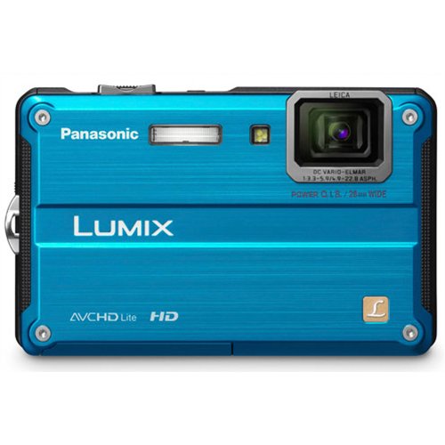  Panasonic Lumix DMC-TS2 WaterProof Digital Camera - Blue