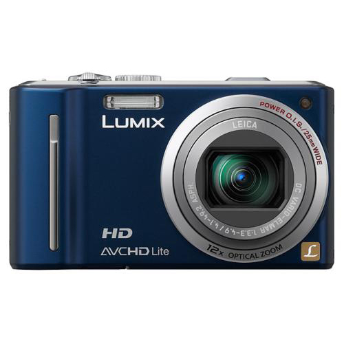  Panasonic Lumix DMC-ZS7 12.1 Megapixel Digital Camera with 12x Optical Zoom, 3.0 inch LCD, AVCHD Lite Movie - Blue