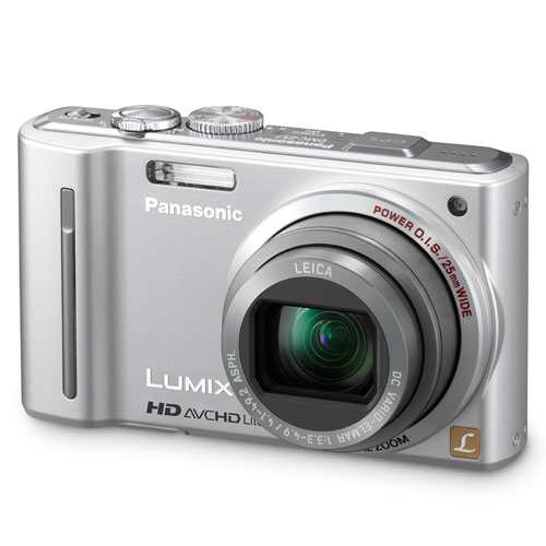 Panasonic Lumix DMC-ZS7S 12.1 Megapixel Digital Camera with 12x Optical Zoom, 3.0 inch LCD, AVCHD Lite Movie - Silver