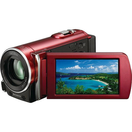  Sony HDR-CX150 16GB Flash Memory HD Camcorder - Red