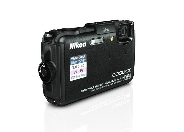 Nikon Coolpix AW110 16.0 MP Compact Digital Camera - Black