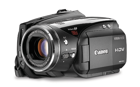 Canon HV30 Vixia 10x Optical Zoom Image Stabilized MiniDV HDV Camcorder 