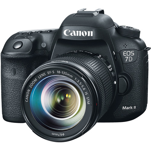  Canon EOS 7D Mark II DSLR Camera with 18-135mm f/3.5-5.6 STM Lens 