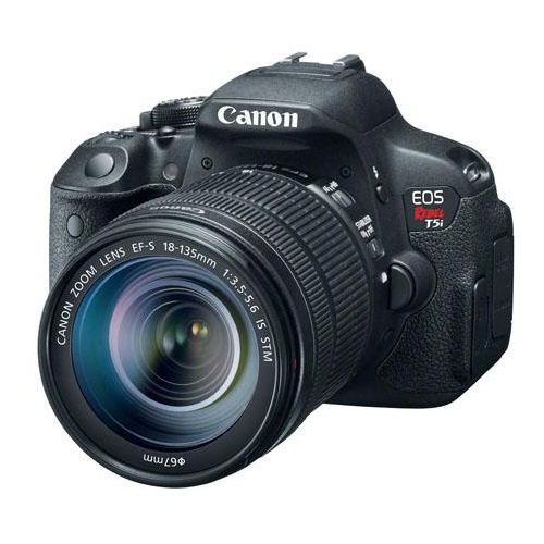 Canon EOS Rebel T5i Touchscreen DSLR Camera with EF-S 18-135mm f/3.5-5.6 IS  Lens 