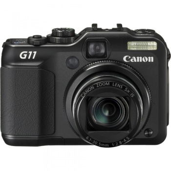 Canon PowerShot G11 10MP Digital Camera with 5x Wide Angle Optical Stabilized Zoom and 2.8-inch articulating LCD