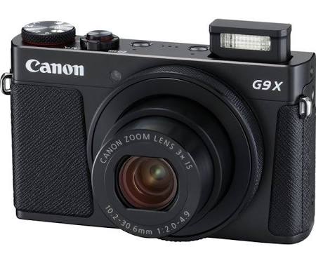 Canon PowerShot G9 X Mark II 20.1 MP Compact Digital Camera  - Black