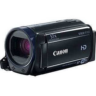 Canon - VIXIA HF R60 8GB HD Flash Memory Camcorder - Black