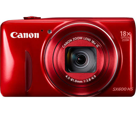 Canon PowerShot SX600 HS 16.0 MP Digital camera - Red