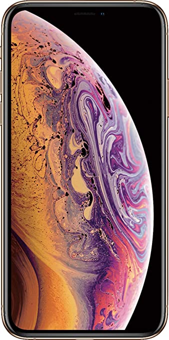 Apple iPhone XS Max, 64GB, Gold - Unlocked (Renewed)