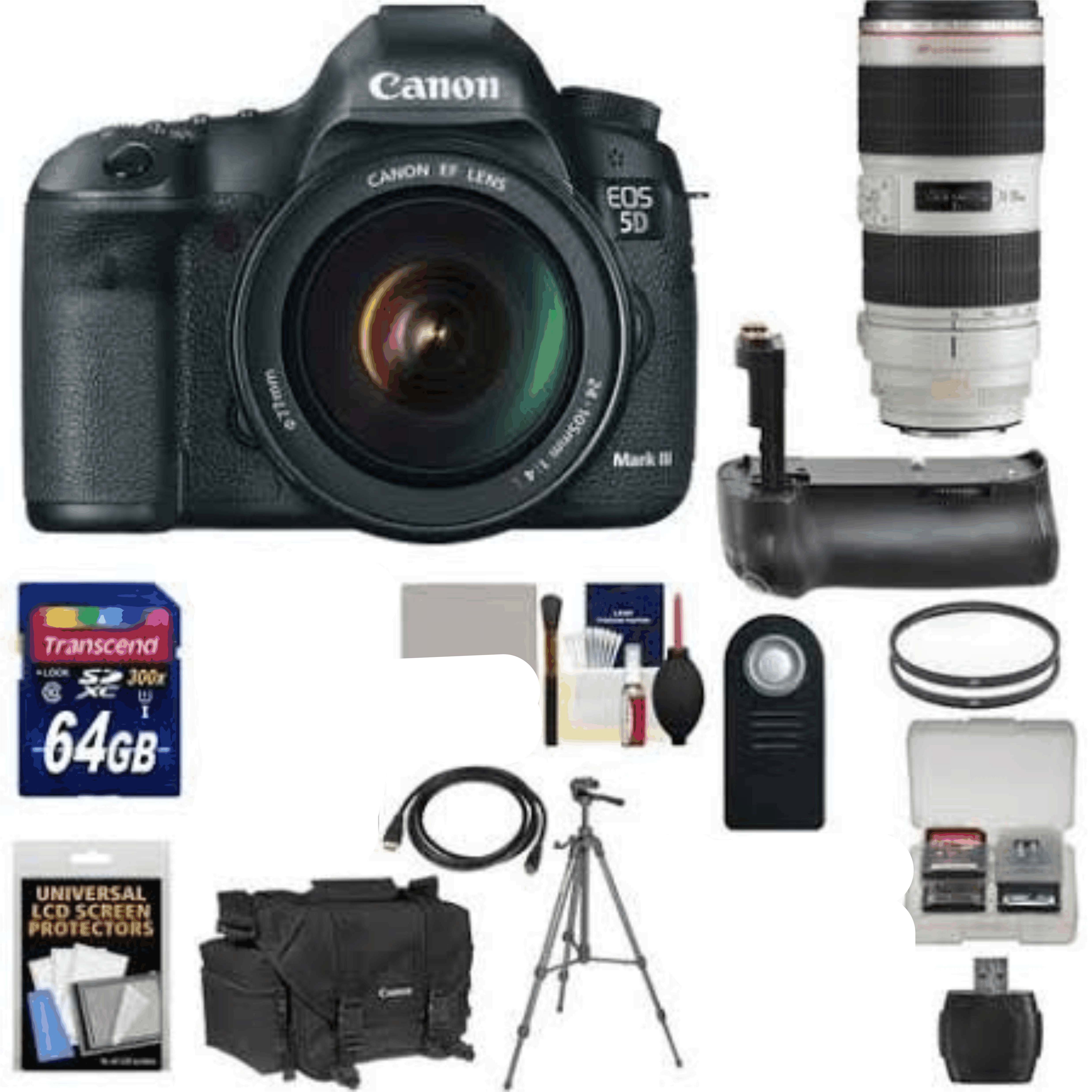 Canon EOS 5D Mark III Digital SLR Camera with EF 24-105mm L KIT 13