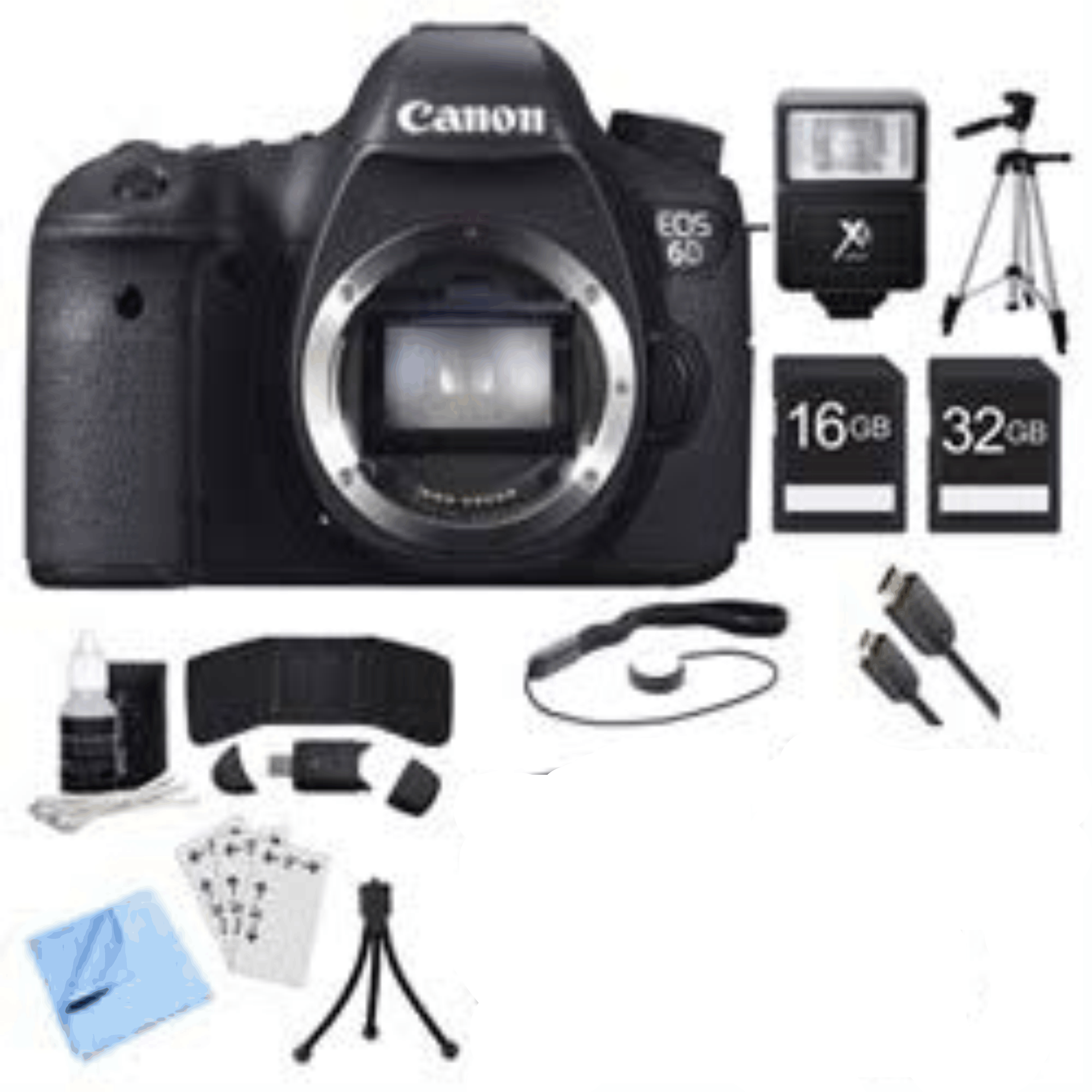 Canon EOS 6D CMOS Digital SLR Camera, and Cards kit 13