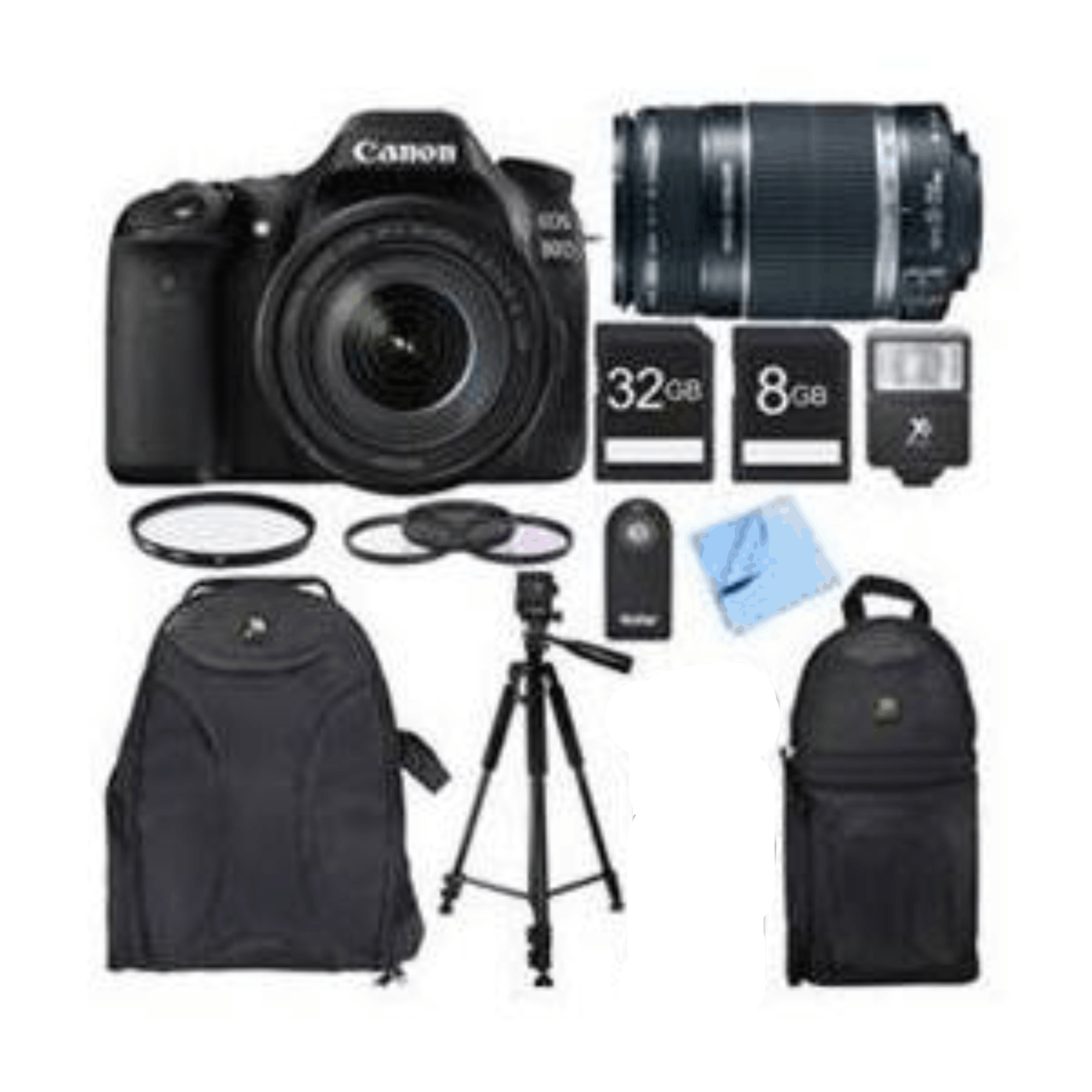 Canon EOS 80D CMOS DSLR Camera w/ EF-S 18-135mm is USM Lens KIT 15