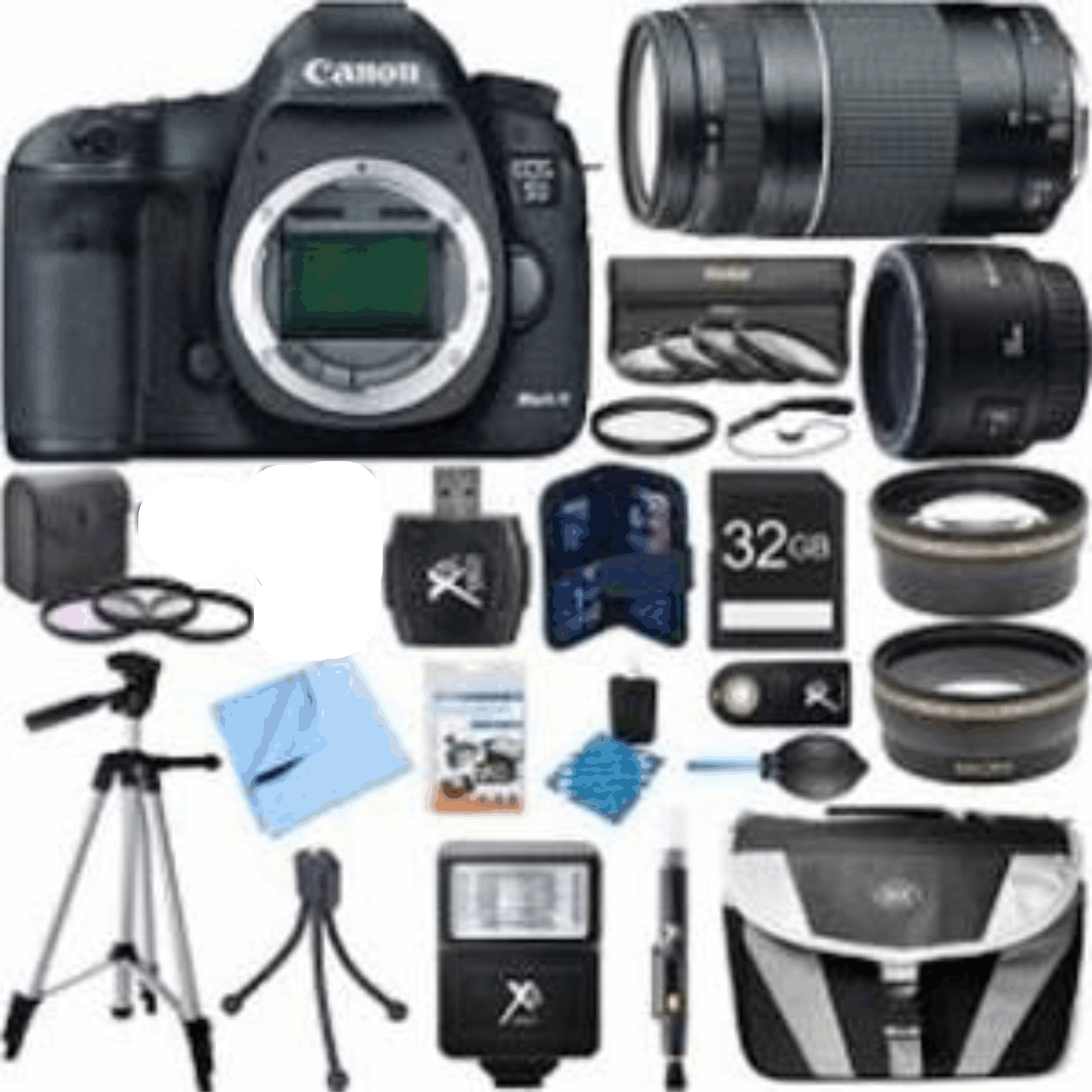 Canon EOS 5D Mark III 22.3 MP Full Frame CMOS Digital SLR Camera Body KIT 19