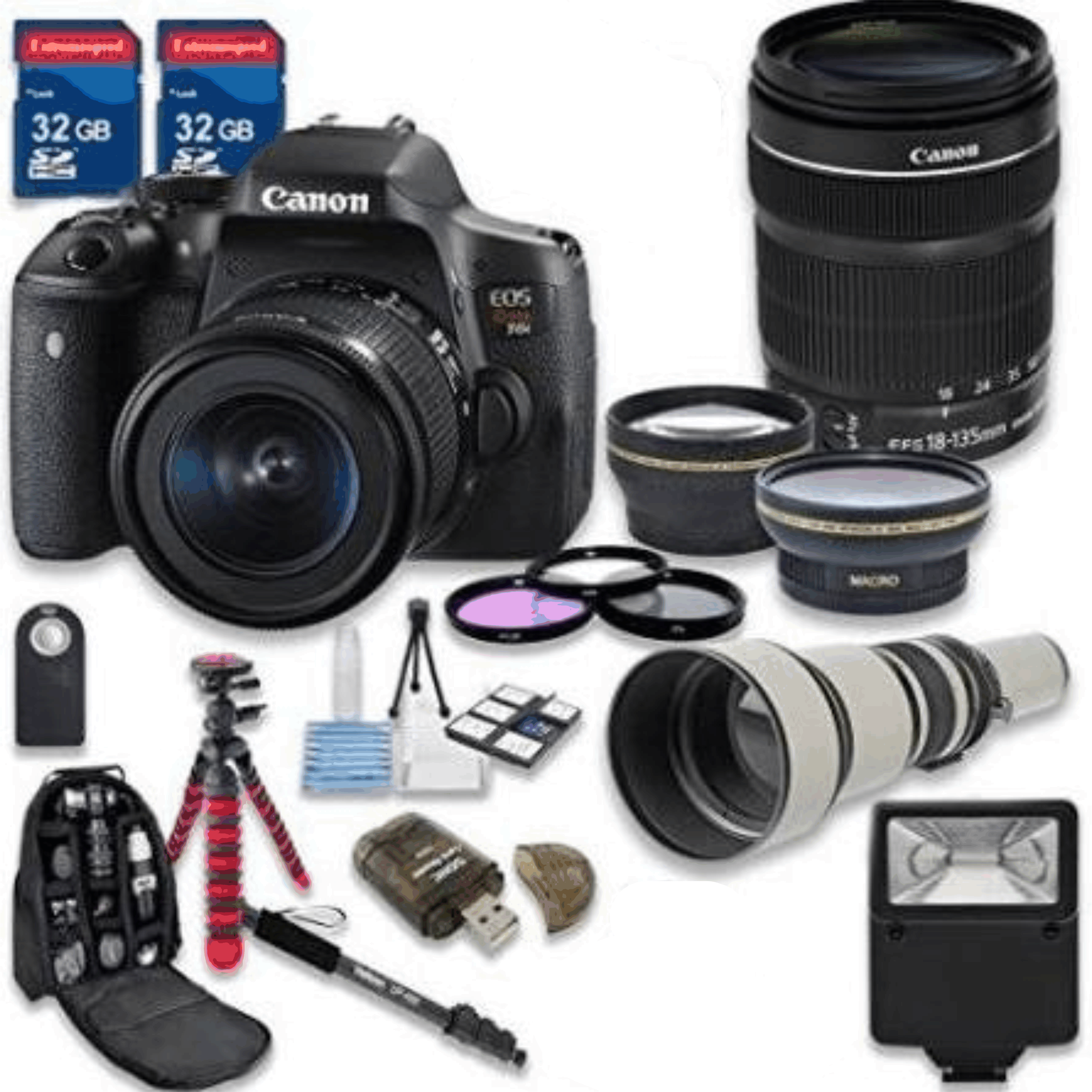 Canon EOS Rebel T6i 24.2 MP Digital SLR Camera with Canon EF-S 18-135mm f/3.5-5.6 Is STM Lens kit 24